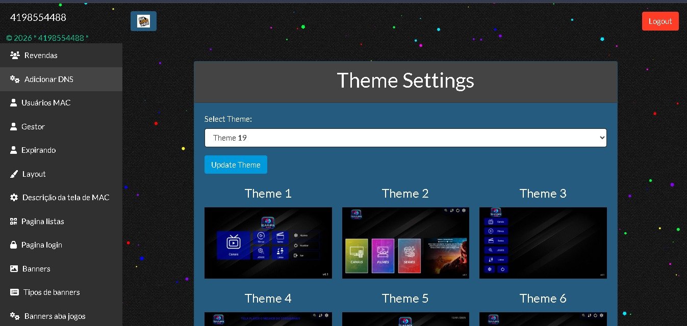 IBO 26 TEMAS! GESTOR DE PAGAMENTO!